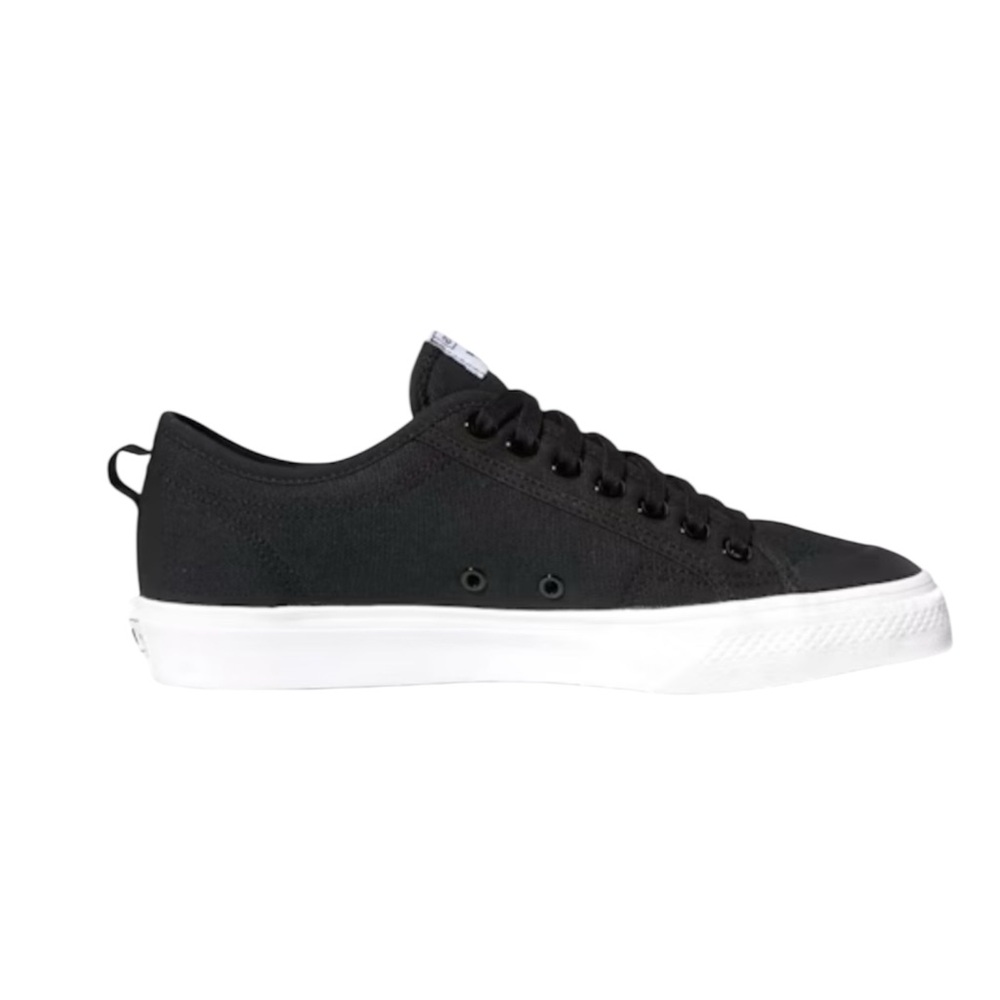 Adidas Shoes Men Size 11.5 NIZZA Trefoil White Black FW5185 Sneakers FW5185 - Picture 4 of 7